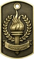 Participation Medal - Dog Tag