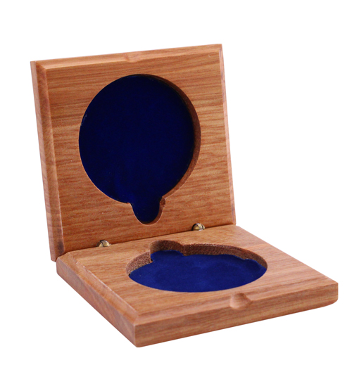 Wooden Medal Box - 50mm