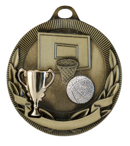 Basketball 3D Medals - M804G