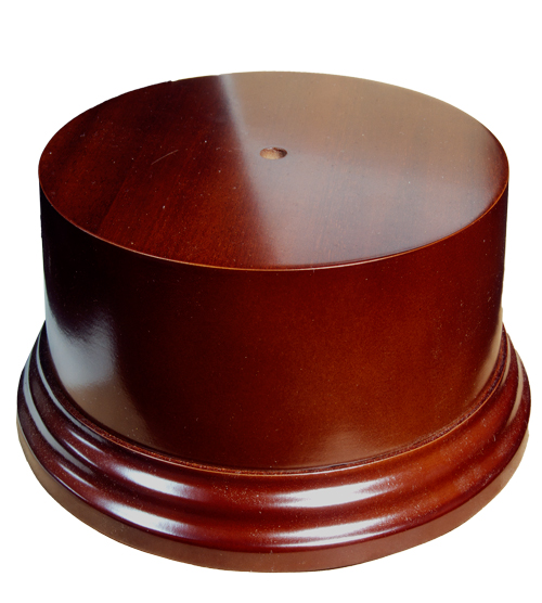 Round Wood Bases