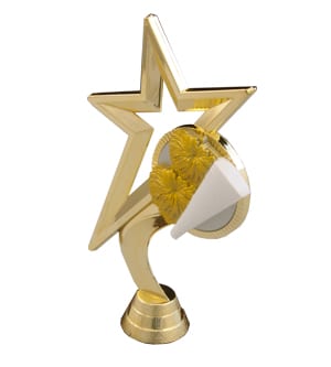 Cheerleader Gold Star