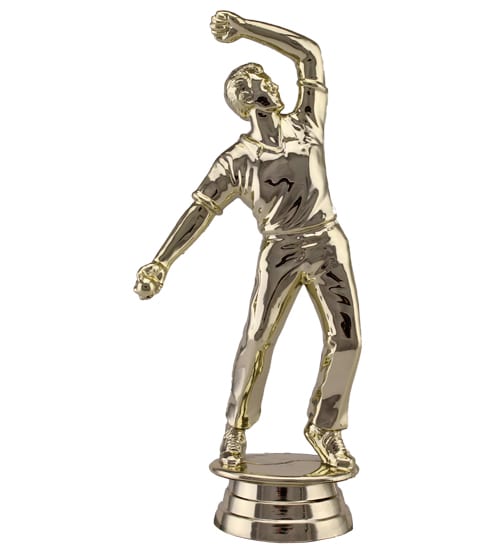 Cricket Bowler - Bright Gold