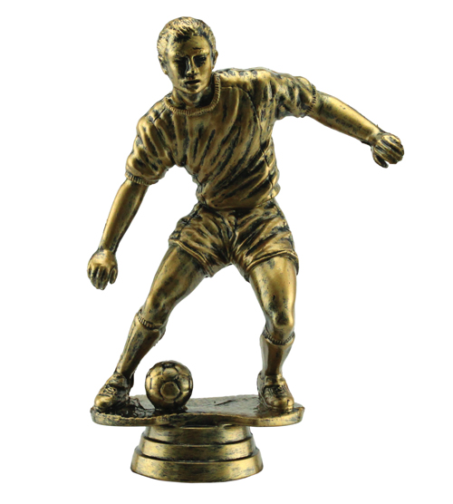 Antique Football Male Figurine