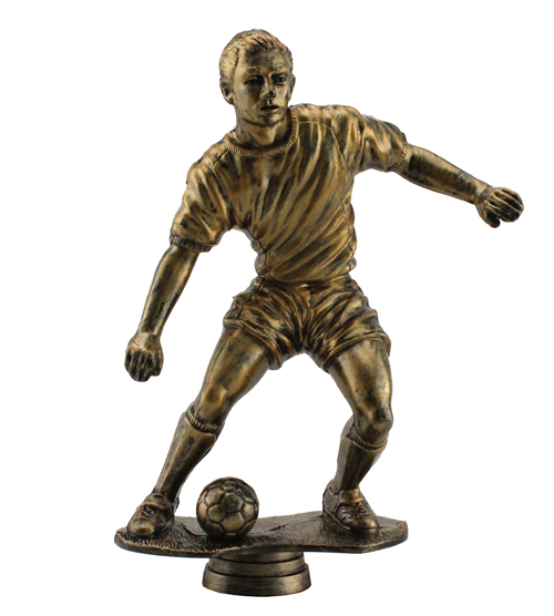 Antique Football Male Figurine - Large