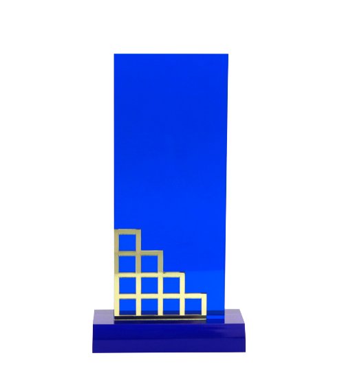 Blue Vista Acrylic Block